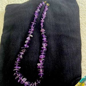 Amethyst necklace